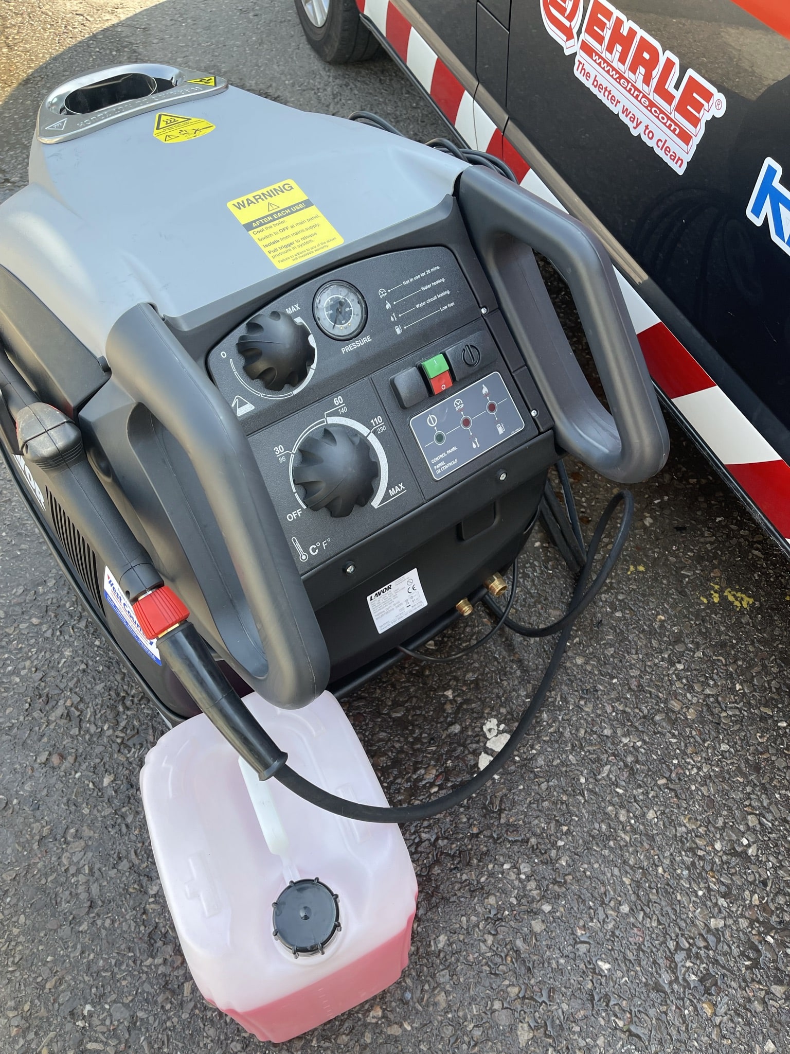 Lavor LKX 1310 LP Professional Hot Water Pressure Washer - Image 8