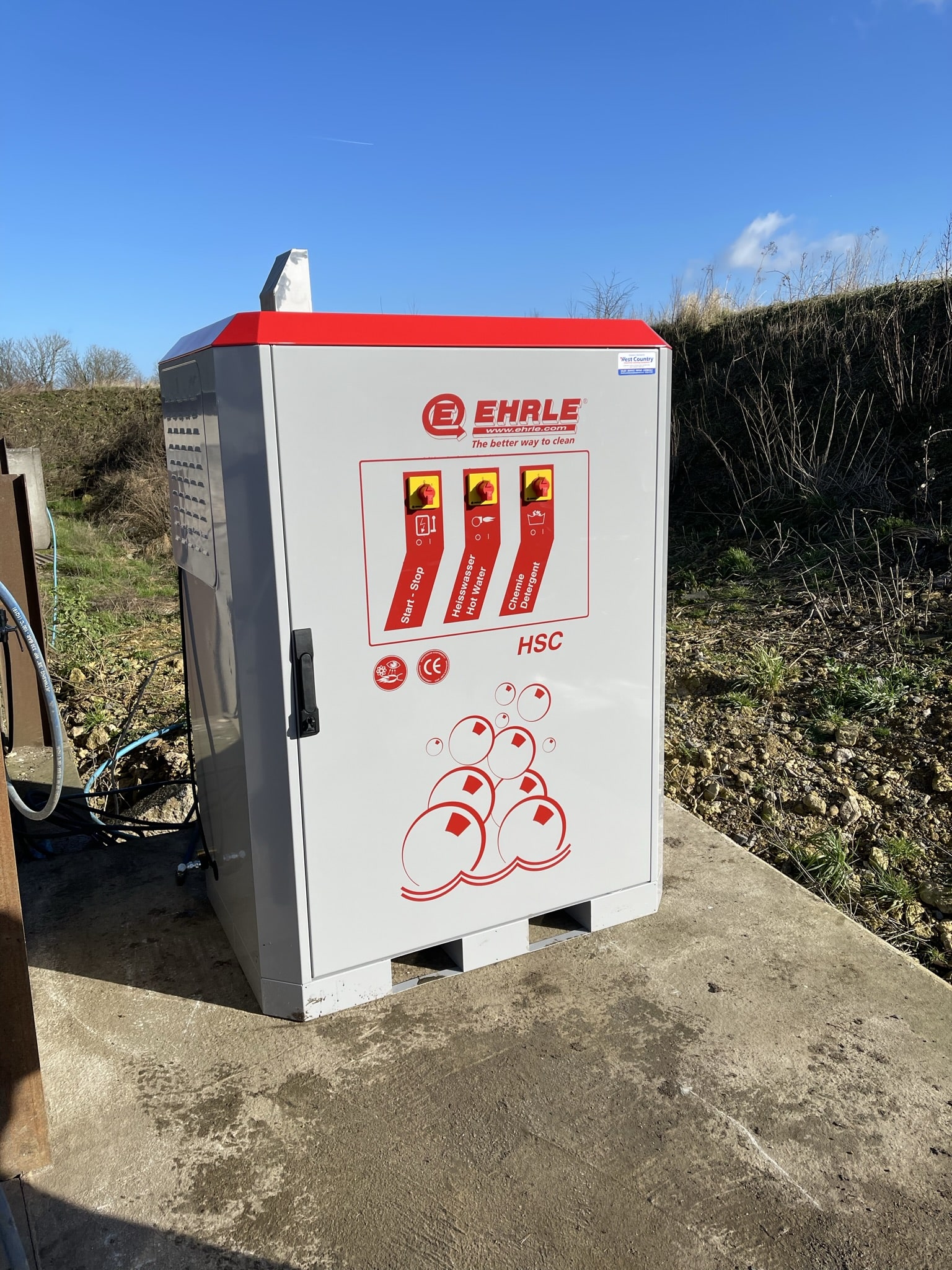 ehrle pressure washer hsc from west country truck wash