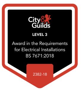 18th edition electrical safety certified