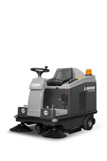 SWL R1000 ride on sweeper