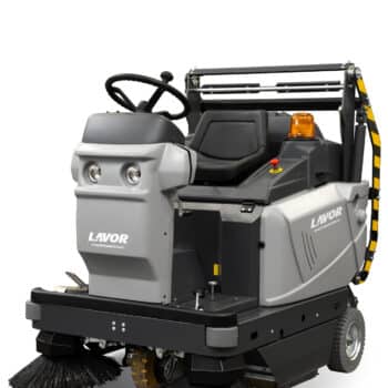 SWL R1100BINUP Large Area Sweeper with bin lift