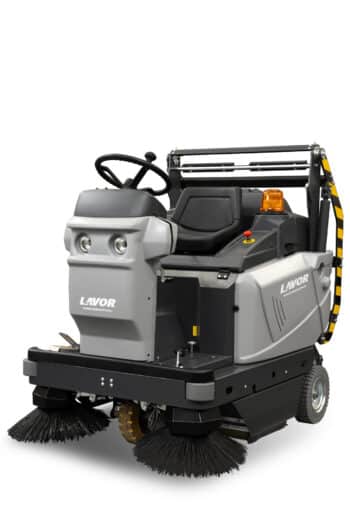 SWL R1100BINUP Large Area Sweeper with bin lift