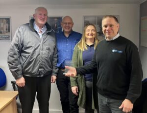 a visit from our friends, Malcolm and Uwe from Kränzle to award us with the Esteemed dealer for the year award! 
It’s always a pleasure dealing with Kränzle, as like us they take great pride in the work they do and the products they manufacture and sell.
We would also like to thank our customers as without you it wouldn’t be possible, what a great start to 2023, from Lee, Joanne, Daniel, and Matt.