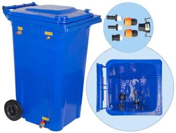 pressure washer buffer tank 240ltre wheeled